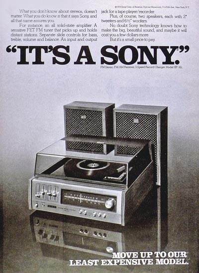 It's a Sony.