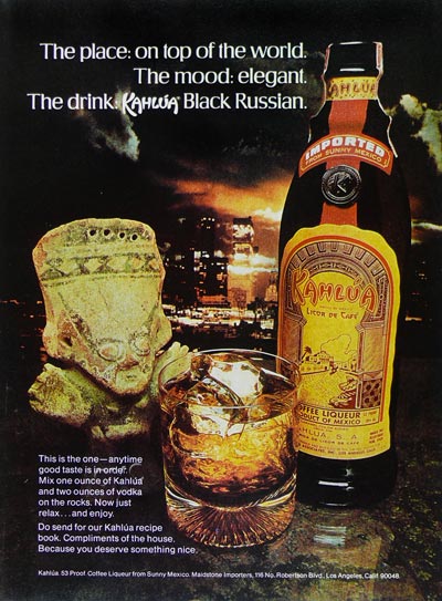 kahlua black russian