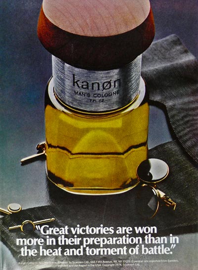 kanon mans cologne