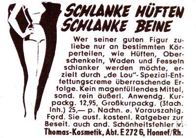 Schlanke Hüften